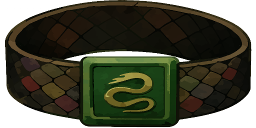 Serpentskin Belt