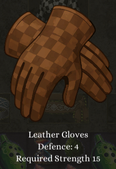 A normal quality item popup